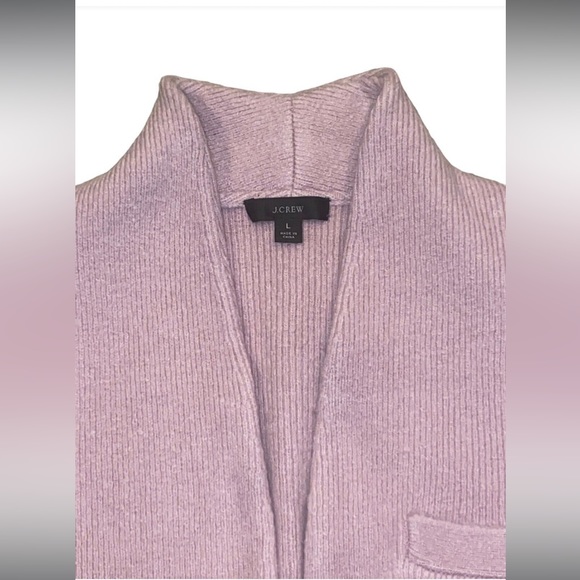 *NWT* J.Crew Cocoon Sweater Blazer in Dried Violet - Picture 8 of 11